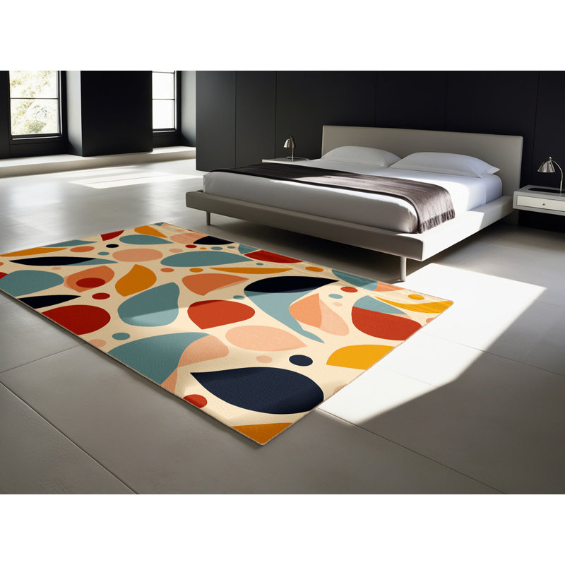 Vibrant Sparkle Rug, Rectangle 2' x 3'