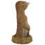 Trou dans une statue de suricate africain