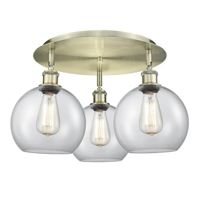 Ellington Glass Flush Mount