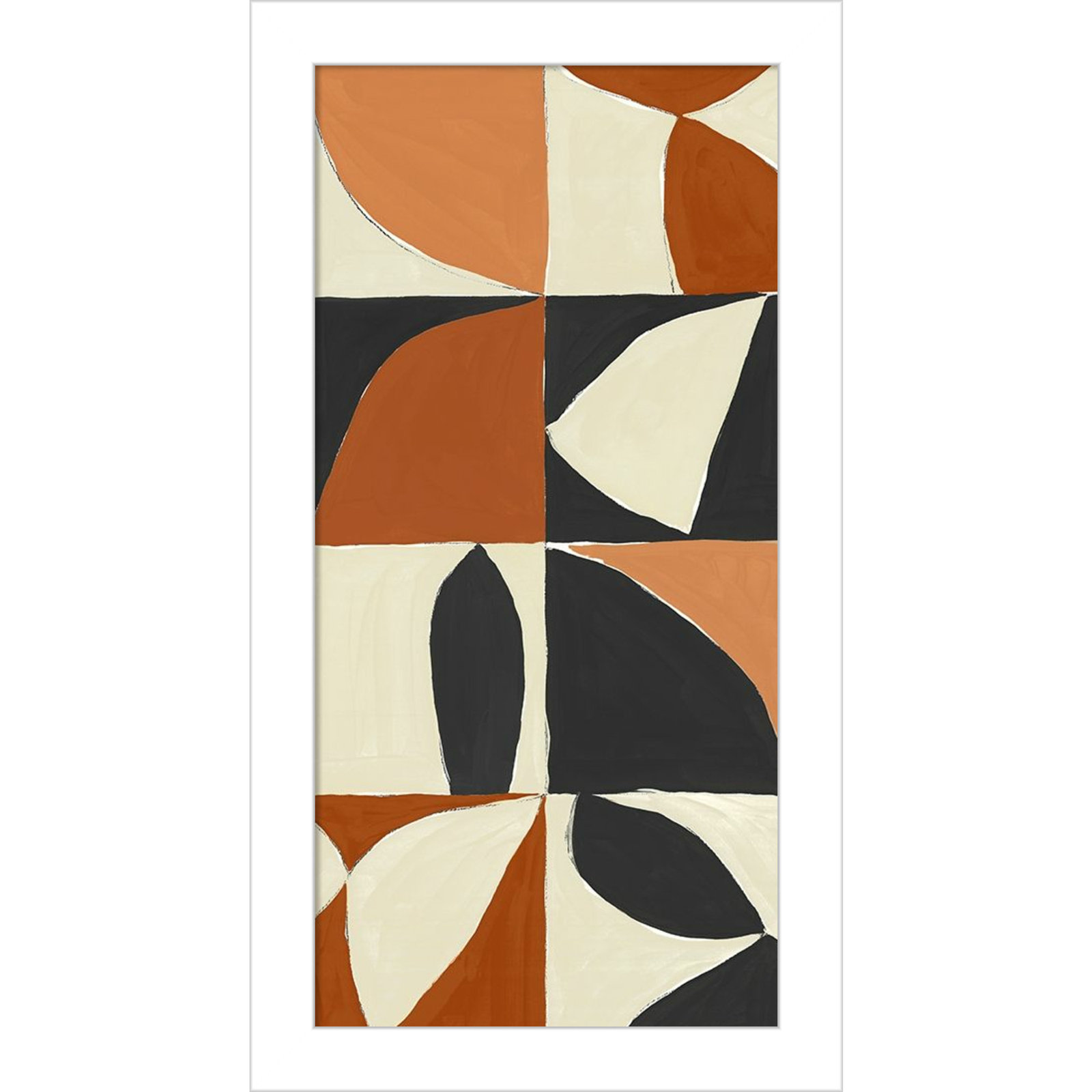 Honoring Matisse Warm by Isabelle Z, 13" H x 7" W x 1" D, White