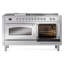 ILVE Nostalgie II Noblesse 60 in Dual Fuel Range 7 Burner, Griddle, Frenchtop-1606748021-1606747988
