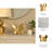 Modern Balloon Butterfly Sculpture Figurine for Home Decor - Decorative Object for Table Ideal Decorations for Living Room Accent Statue-89117045-92622728