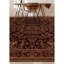 Hand Knotted Wool Oriental Area Rug in Wine