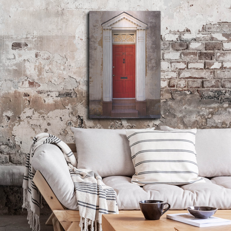 «Red Door» par AKG, H 36 po x l 24 po