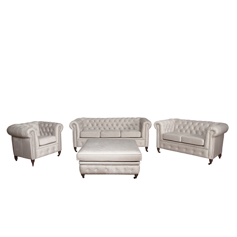 Batch 100cm Wide Square Cocktail Ottoman