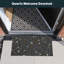 Non-Slip Geometric Outdoor Doormat