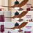 34" Solid Wood Outdoor Ceiling Fan with Remote, Damp Rated Patio Gazebo Fan with 16ft Plug-in Cord & Hardwire Option, Dimmable Light with Memory Function-1756768584