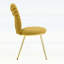 Fauteuil d'appoint unique capitonné à bulles-1842606130