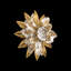 Rhapsodie 1 Light Crystal LED Wall Sconce