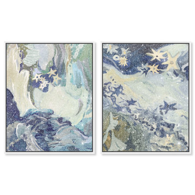 Mermaid Dream Set Graphic Art Canvas