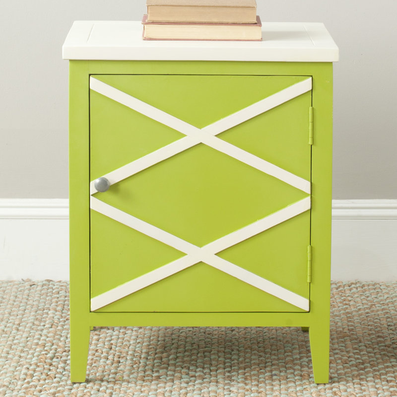 Armoire d'appoint 1 porte Kramer, Vert lime