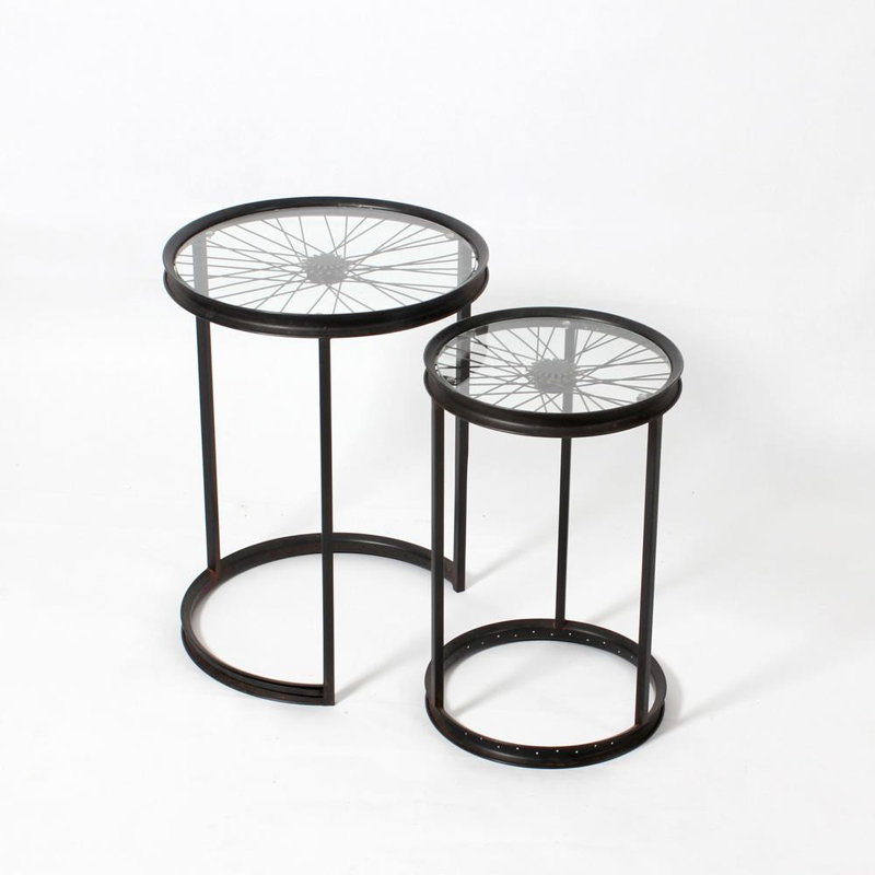 Ensemble de 2 tables gigognes Pretor