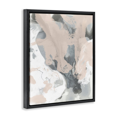 «Organic Fluid Abstraction», art mural encadré par Dorothy Fagan