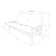 Stratford 86" Queen Futon and Mattress with Drawer set