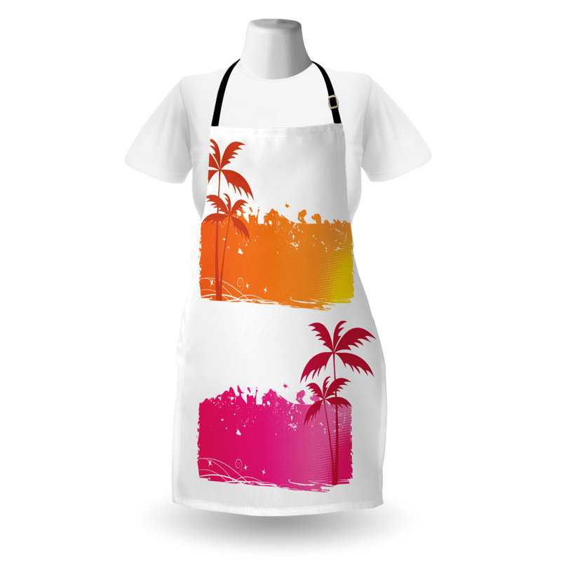 No Pattern Bib Apron