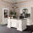 Executive Desk with Built-In Electrical Outlet-1346286465
