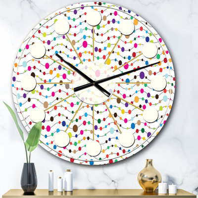 Horloge murale Mid-Century