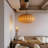 1 - Light Rattan Single Pendant Adjustable-865494156
