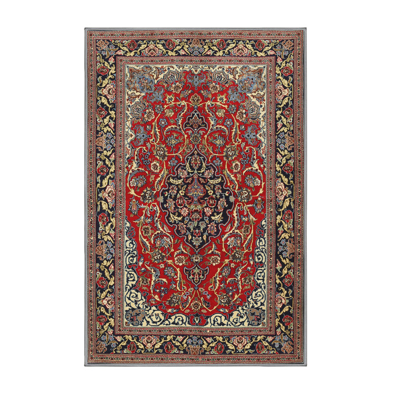 Ceth Floral Indoor Rug, Rectangle 7' x 9'