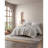 3 Piece Cotton Jacquard Comforter Set-Full/Queen