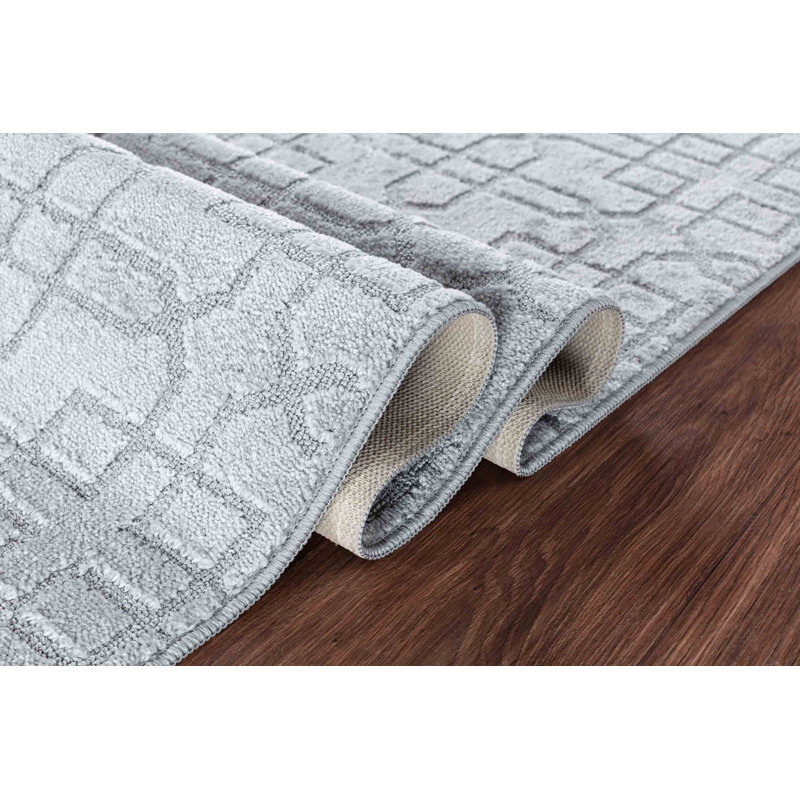 Greenlawn Non-Slip Indoor Doormat, 120cm W x 160cm L, Dark Grey