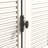 Malyha Louvered 12 Pairs Shoe Cabinet with Shelves-7079419