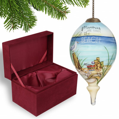 4.75'' Glass Finial Ornament