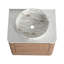 Meuble-lavabo mural 24 po avec lavabo d'art en céramique et porte à fermeture en douceur 24 po-1160489196