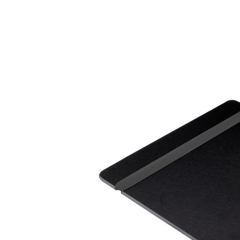 Tableau de menu avec bandes flexibles, H 12 po x l 9,38 po, Noir
