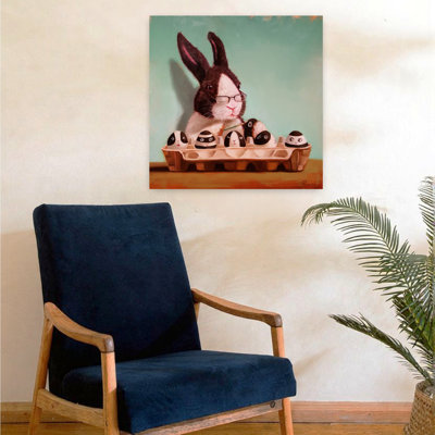 Art contemporain de lapin Going Dutch