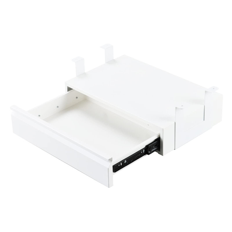 15.5cm H x 45cm W Desk, White