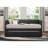 Faux Leather Upholstered Daybed with Trundle-282809313