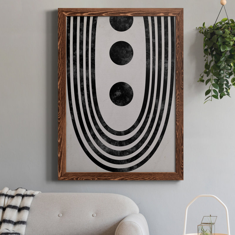 «Tubular Abstract II», peinture sur toile encadrée, H 20 po x l 17 po x P 1,5 po, Érable