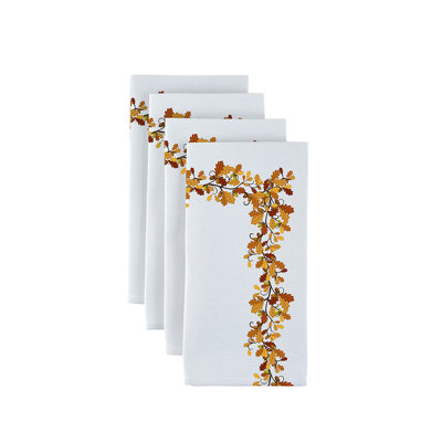 Ato Polyester Floral Square Napkin