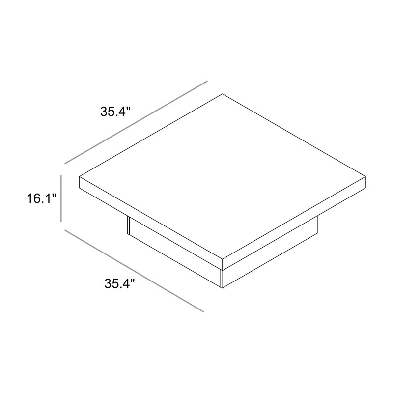 Caomhan Single Coffee Table - Stylish & Modern Design