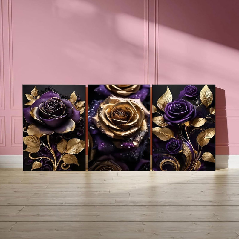 3 Piece Wrapped Canvas Print