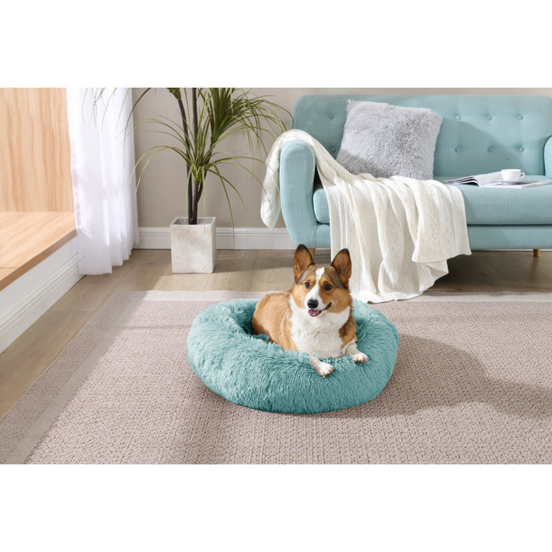 Beignet chaud Artrice, Moyen (H 9 po x l 28 po x P 28 po), Bleu