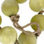 Guirlande de boules en verre vert olive dépoli, style côtier, avec boucles en corde naturelle, 99 cm de hauteur-136074553-136074556