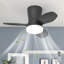 65cm Ceiling Fan with LED Lights-1402518455-1402518472