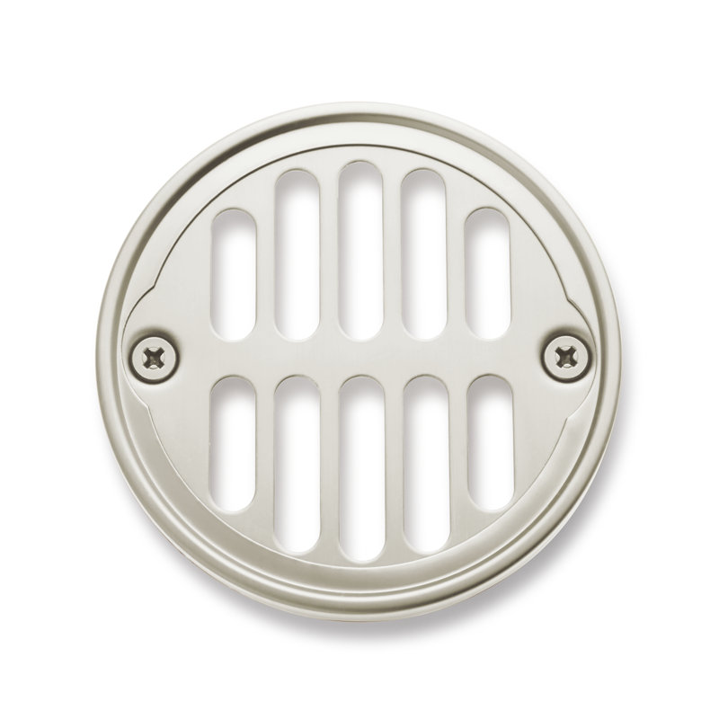 Ensemble de crépine ronde pour drain de douche, Chrome chrome
