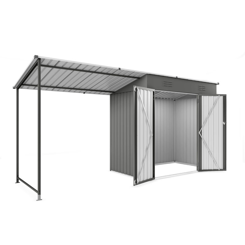 Abri de jardin avec abri de jardin