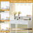 Vanity Desk With Mirror And Lights, Dressing Table With Large Drawer, 2 Level Storage Dresser & 3 Lighting Modes Adjustable Brightness, Suitable For Bedroom-1225088440