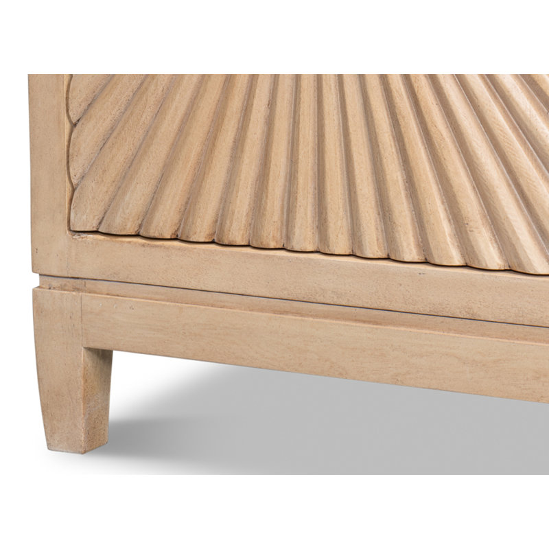 Rayon 76'' W Solid Wood Sideboard