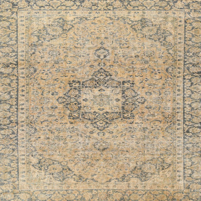Tapis traditionnel beige / vert clair Marmie