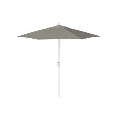 7.5-Foot Aluminum Market Patio Umbrella With Auto-Tilt Crank In Olefin