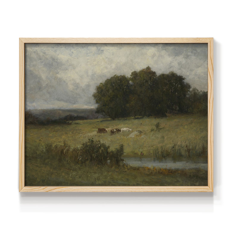 Paysages rétro-dxl-impression encadrée - réversible, Naturel, H 16 po x l 20 po