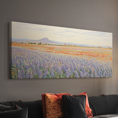 Série paysage - Cxxxvi - Toile tendue avec châssis - Prêt à accrocher