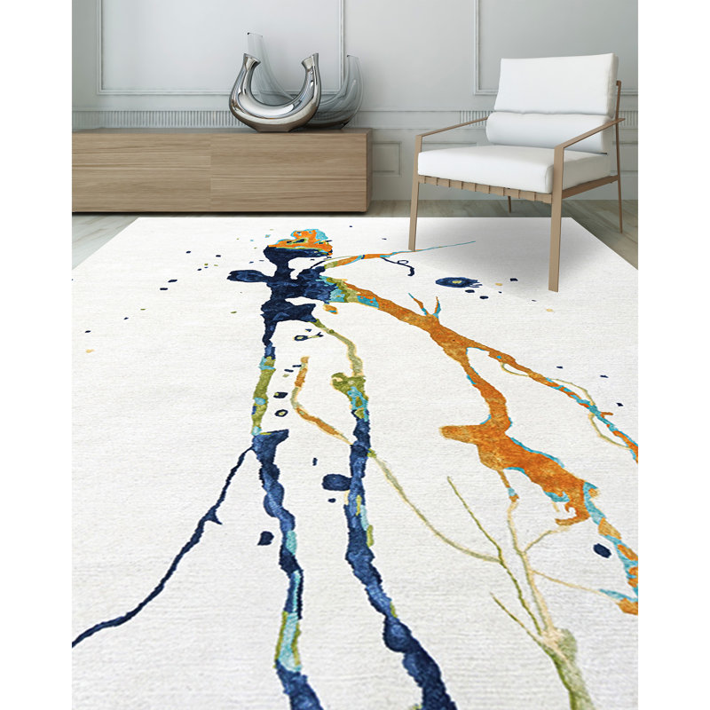 Abstract Area Rug, Rectangle 9' x 12'