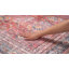 Tapis rouge / gris à envers antidérapant Labarbera-135687949