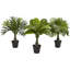 Palmier artificiel 16 po en pot